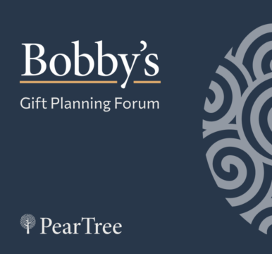 Bobby's Gift Planning Forum PearTree graphic